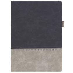Ежедневник Horizon, недатированный, серый с черным