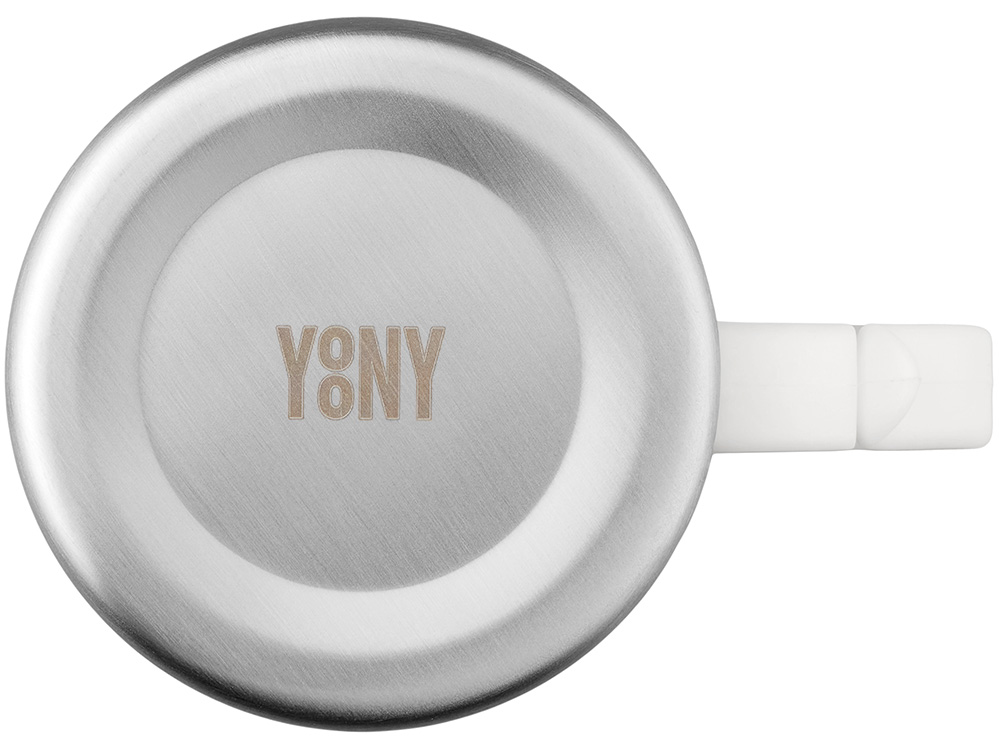 Стальная кружка с двойными стенками Climber Max, 450 мл, белый