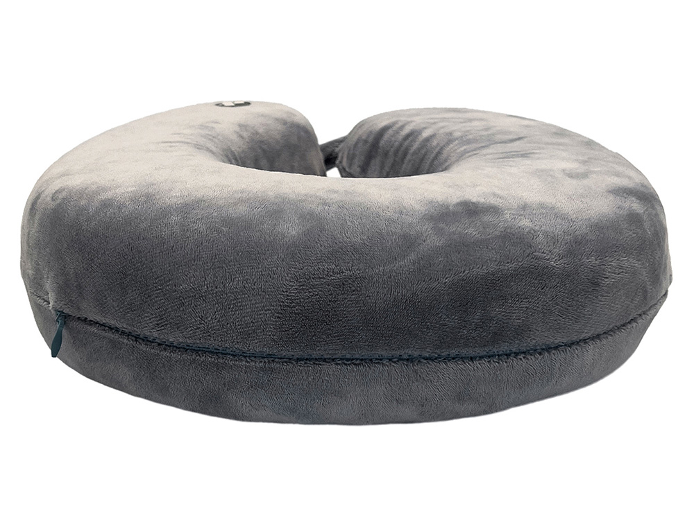 Подушка для путешествий с эффектом памяти Мемо Drowsy Grey