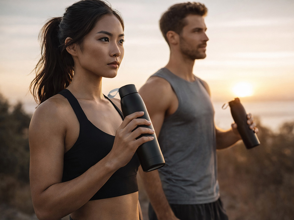 Термобутылка Grace 320мл, черный Термобутылка Grace 320мл, черный