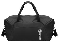 Сумка дорожная TORBER Mobi, чёрная, полиэстер 900D с PU покрытием, 65 х 37 х 34 см