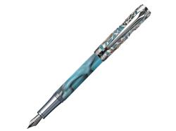 Ручка перьевая Pierre Cardin L'ESPRIT. Цвет - светло-голубой. Упаковка L.