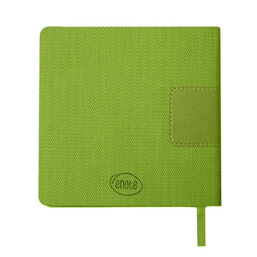 Ежедневник недатированный Scotty, А5-,  зеленое яблоко, кремовый блок, без обреза