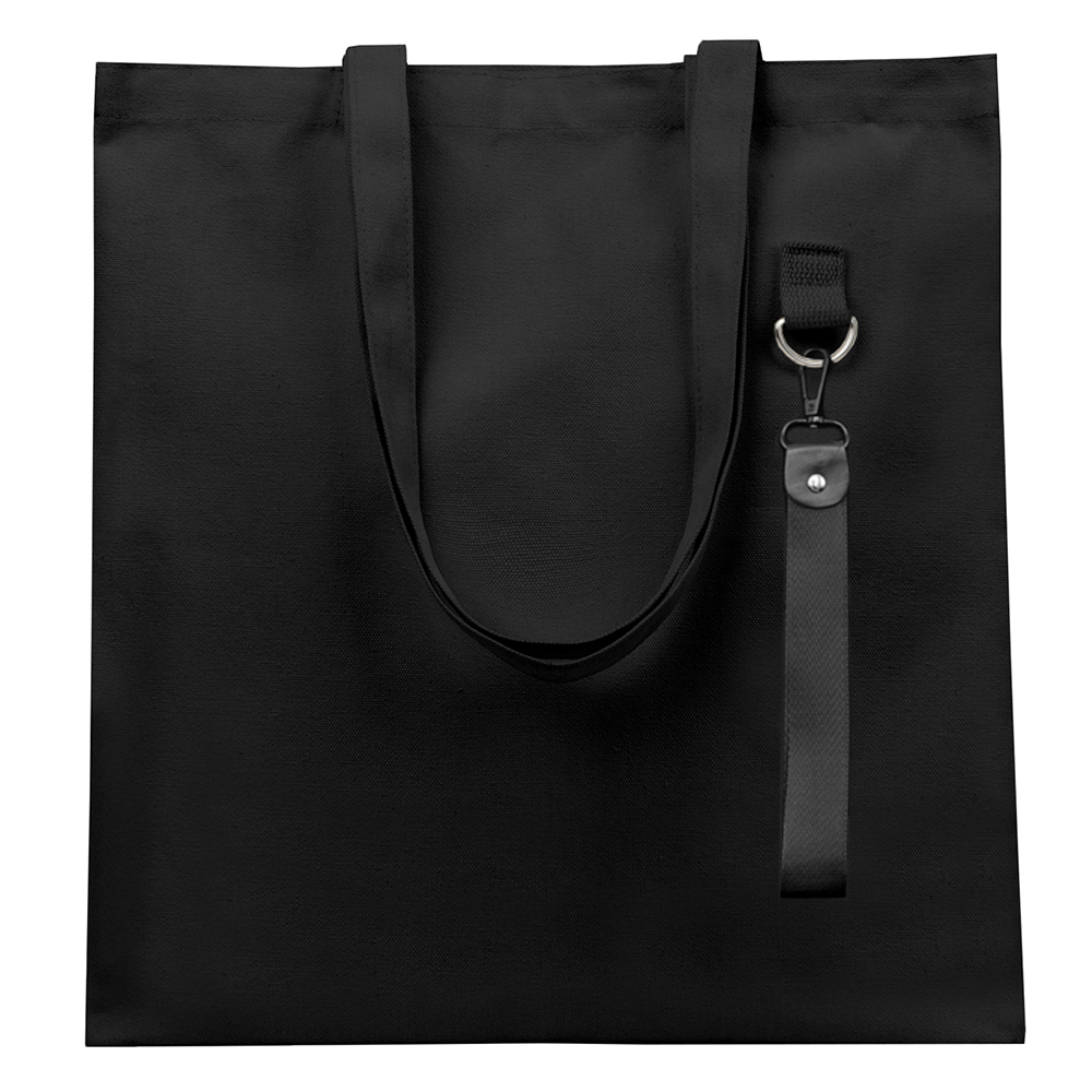 Сумка для покупок LUMISSA 325 г/м² с ремувкой, чёрный/чёрный Сумка для покупок LUMISSA 325 г/м² с ремувкой, чёрный/чёрный