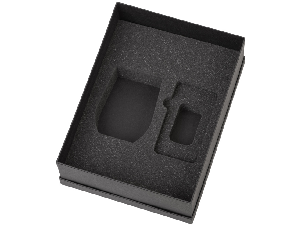 Подарочный набор с термокружкой и повербанком С2, 10000 mAh, фиолетовый