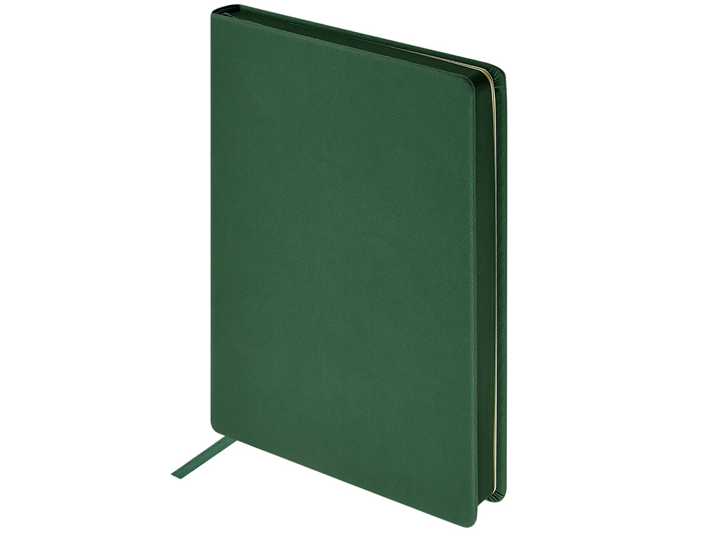Ежедневник А5 Megapolis Color New soft-touch, зеленый