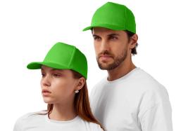 Бейсболка Mix 5-ти панельная 180 гр, зеленое яблоко Бейсболка Mix 5-ти панельная 180 гр, зеленое яблоко