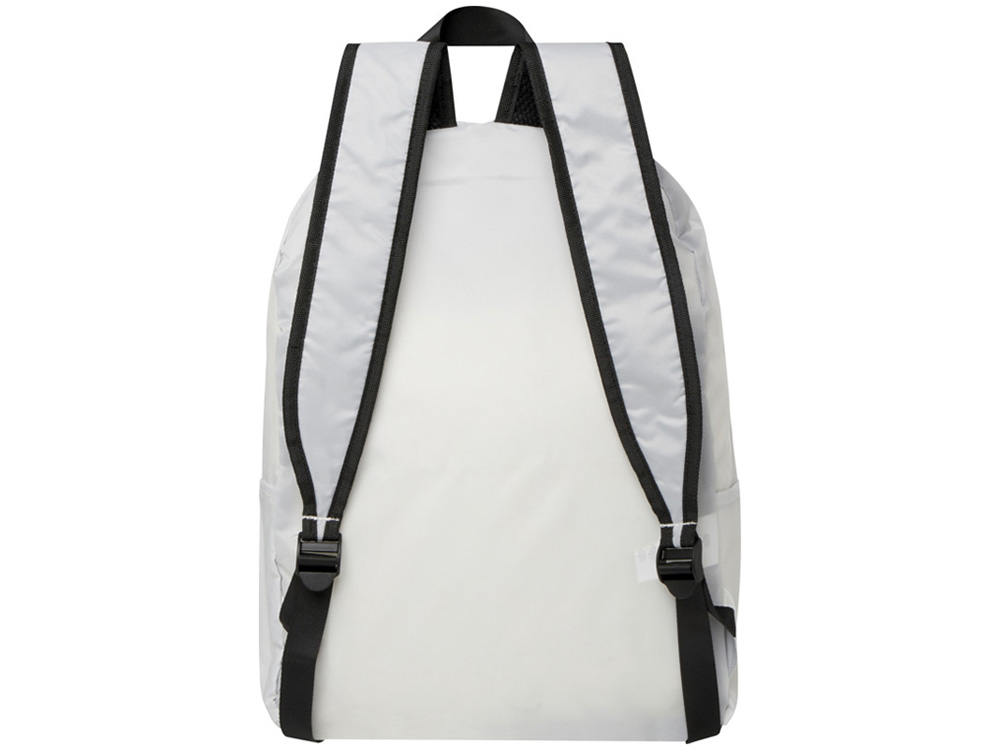 Складной рюкзак EcoFold объемом 15 л из переработанного ПЭТ-пластика - Белый