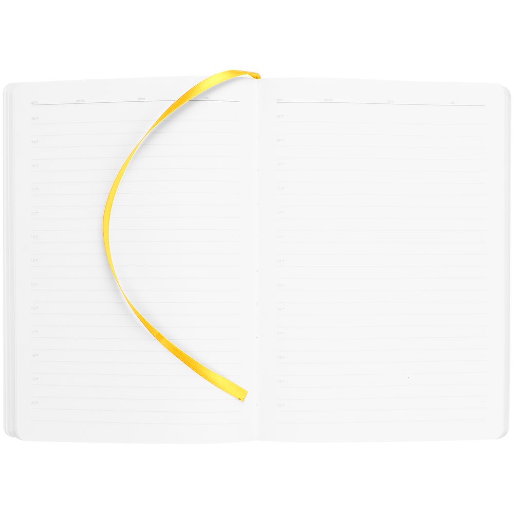 Ежедневник Vale, недатированный, желтый Ежедневник Vale, недатированный, желтый