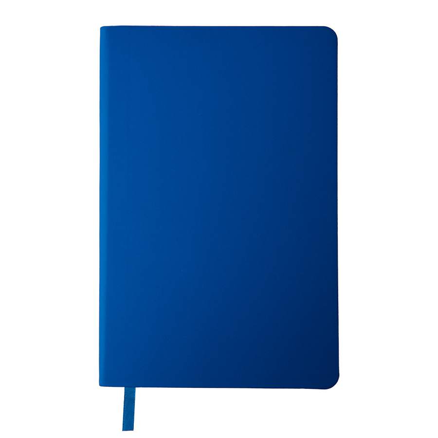Ежедневник недатированный SIMPLY FLEX, А5,  синий, кремовый блок, в линейку