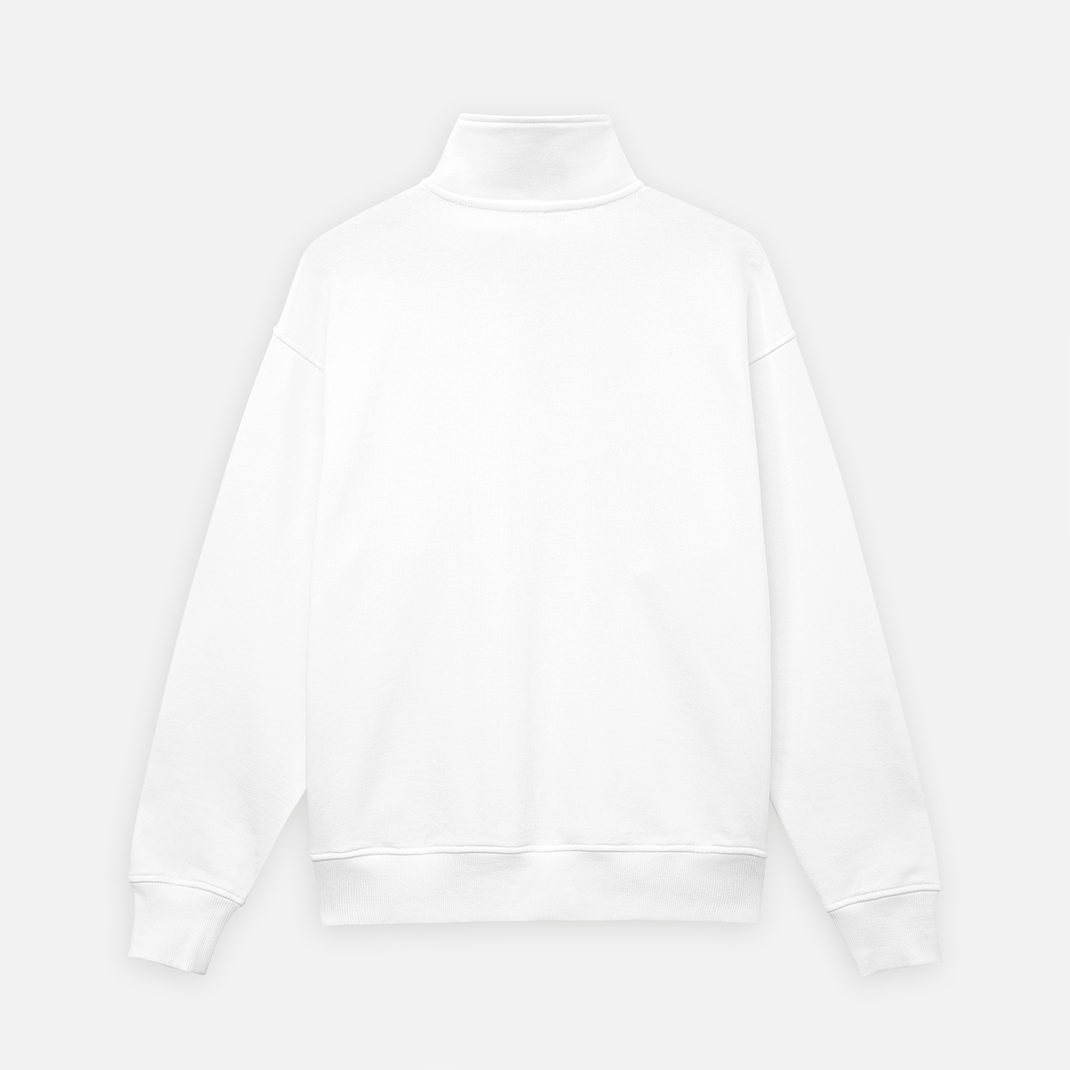 Толстовка на молнии унисекс Флоу (Flow), белая, размер 5XL/6XL Толстовка на молнии унисекс Флоу (Flow), белая, размер 5XL/6XL