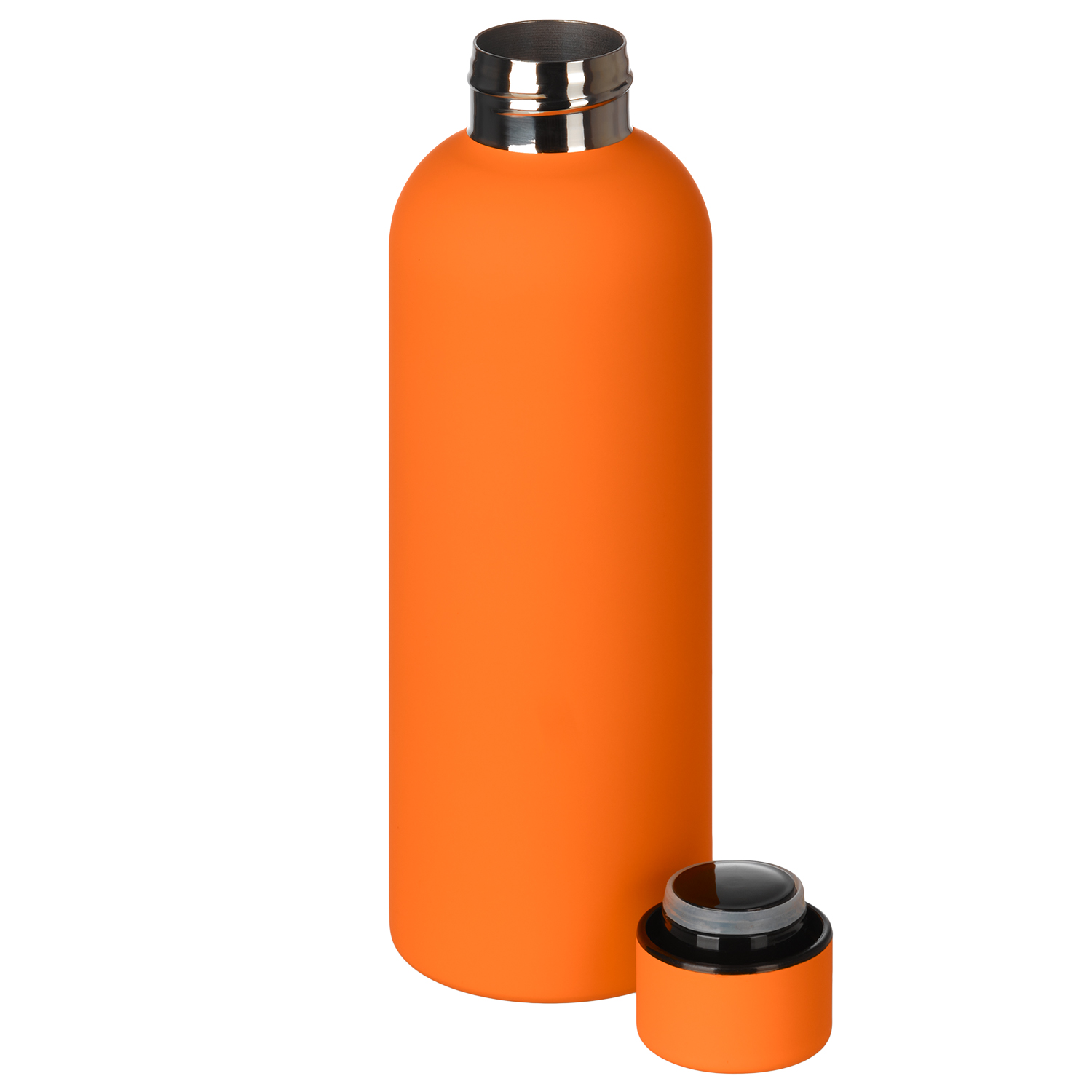 Термобутылка вакуумная герметичная Prima, оранжевая