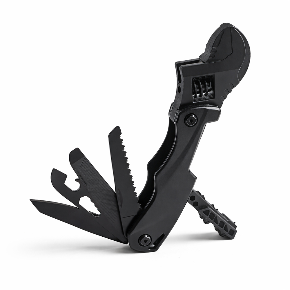 Мультиинструмент с разводным ключом Iron Beast, чёрный Мультиинструмент с разводным ключом Iron Beast, чёрный