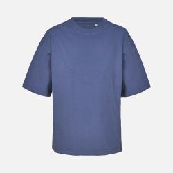 Футболка оверсайз женская Boxy Women, синяя (джинс)