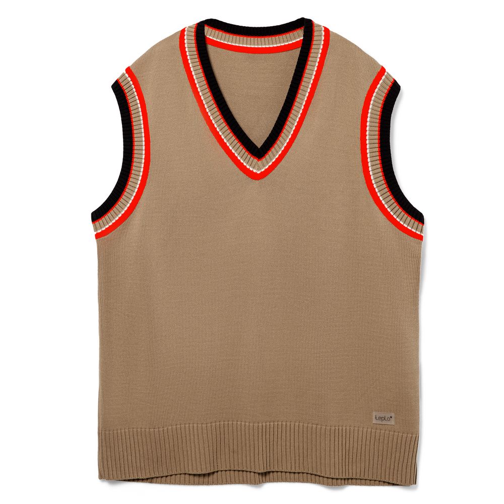 Жилет оверсайз унисекс Cornell в сумке, бежевый Жилет оверсайз унисекс Cornell в сумке, бежевый