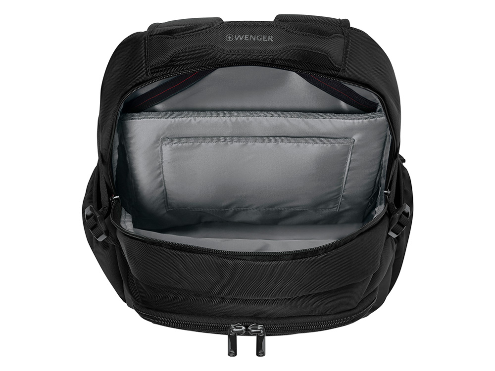 Рюкзак WENGER XE Ryde 16, черный, переработанный ПЭТ/Полиэстер, 33х22х47 см, 26 л.