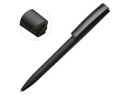 Ручка пластиковая soft-touch шариковая Zorro, черный