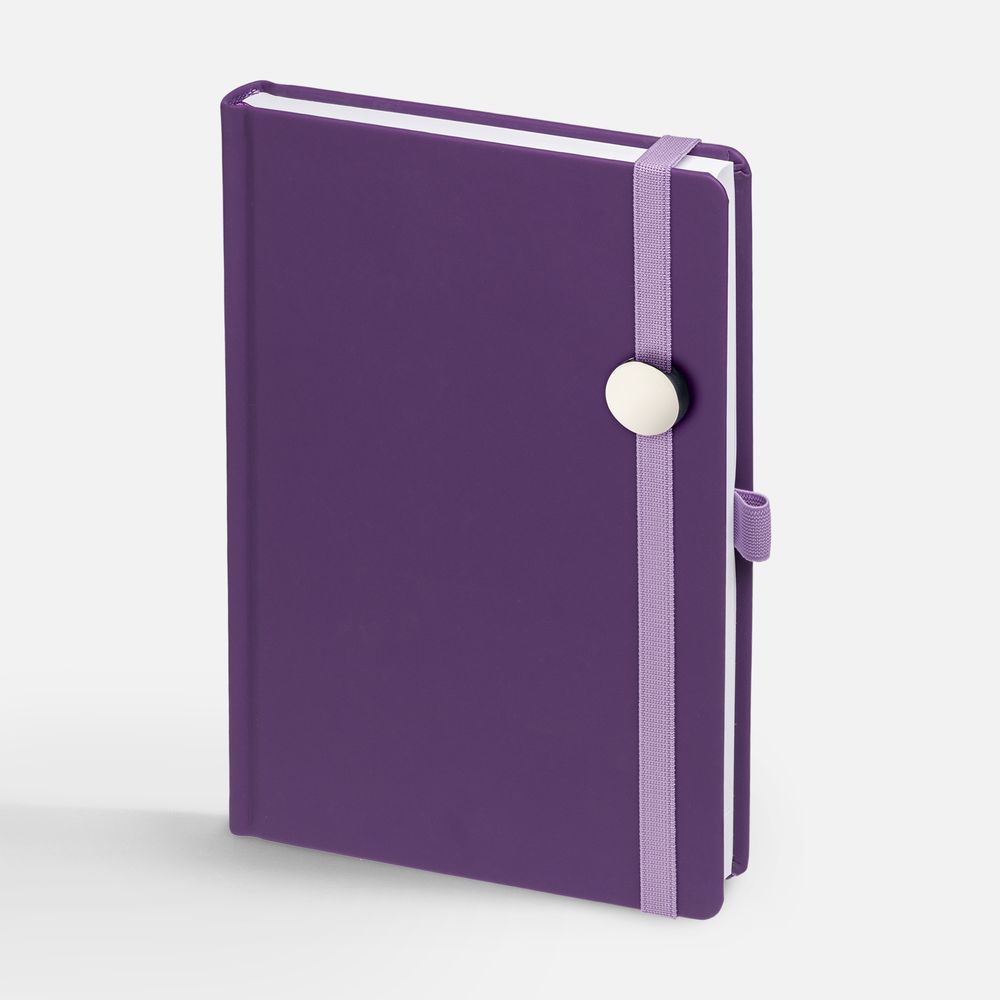 Ежедневник Favor Metal, недатированный, фиолетовый Ежедневник Favor Metal, недатированный, фиолетовый