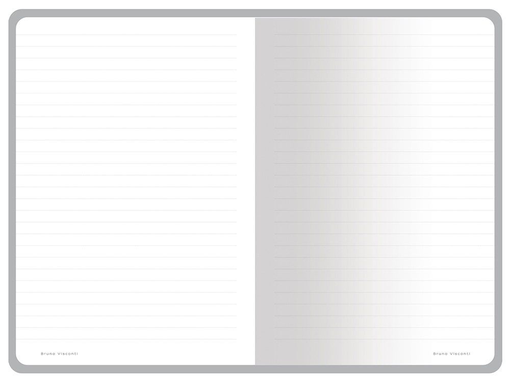 Тетрадь с каменной бумагой А5 Carrara 40 л., линейка, бордовый