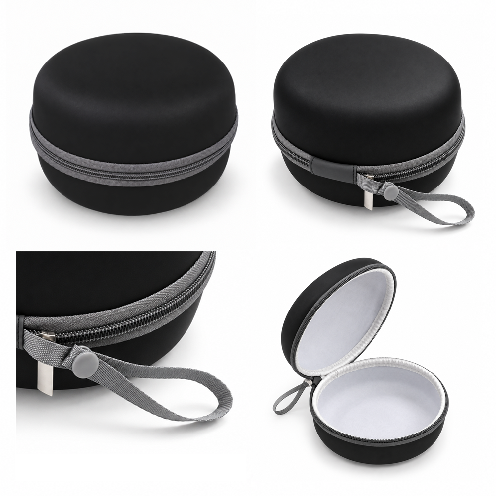 Подушка для путешествий в чехле Velora, чёрная