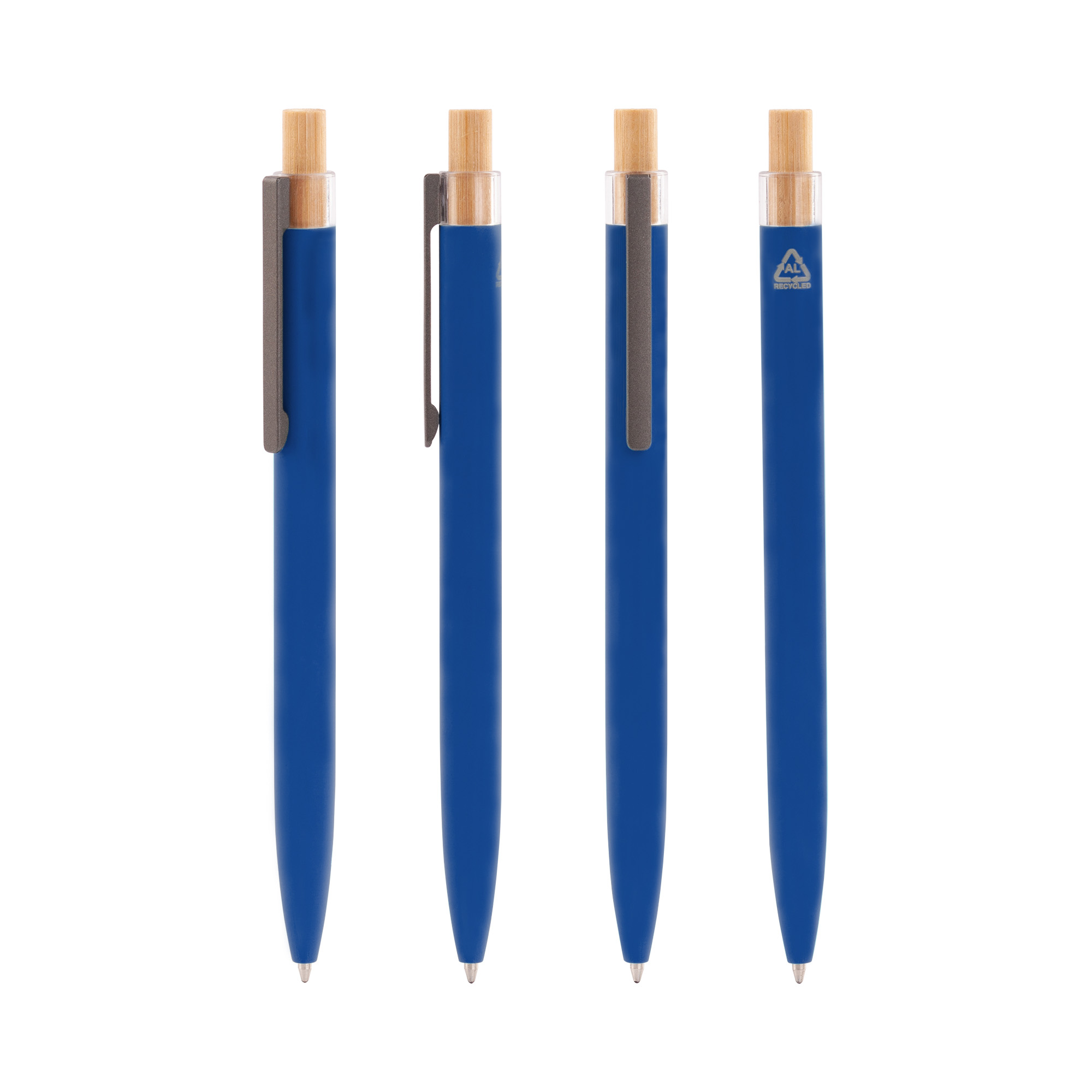 Ручка шариковая "Matt" с кнопкой из бамбука