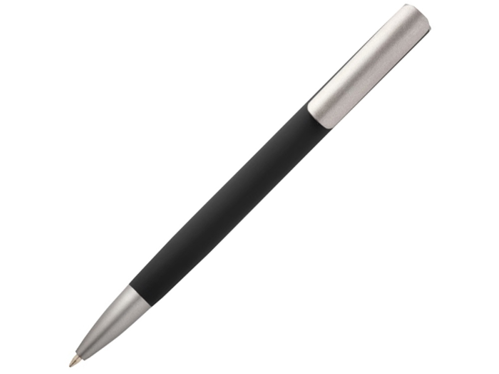 Ziguur шариковая ручка из переработанного алюминия - сплошной черный (черные чернила)