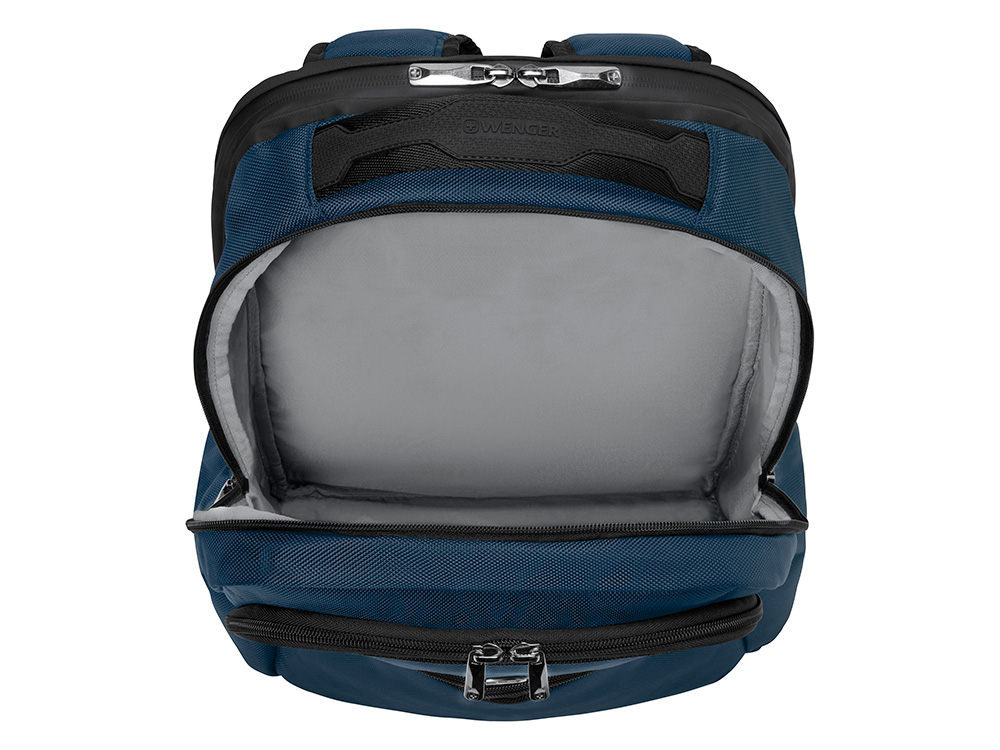 Рюкзак WENGER XE Resist 16, синий, переработанный ПЭТ/Полиэстер, 30х20х44 см, 23 л.