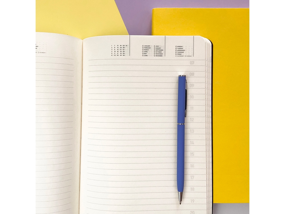 Ежедневник А5 недатированный Megapolis Flex, желтый