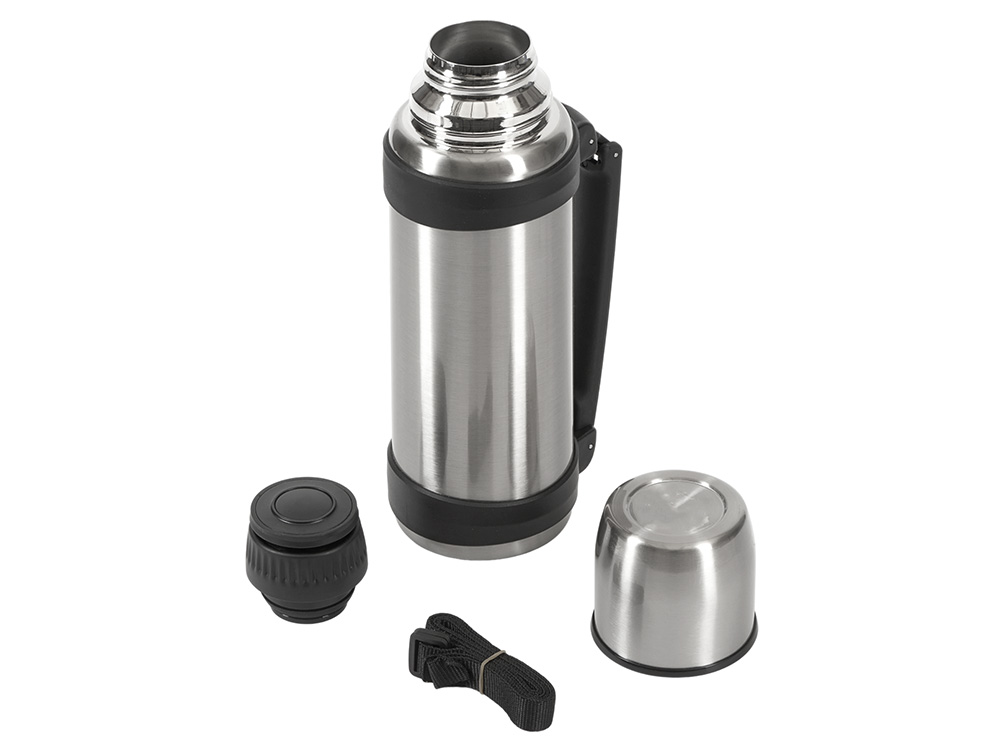 Вакуумный термос Hotwell с медной изоляцией, 1.4л, серебристый Вакуумный термос Hotwell с медной изоляцией, 1.4л, серебристый