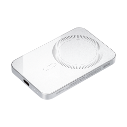 Внешний аккумулятор Artex PD 5000mAh с функцией беспроводной зарядки 15W, серебряный Внешний аккумулятор Artex PD 5000mAh с функцией беспроводной зарядки 15W, серебряный