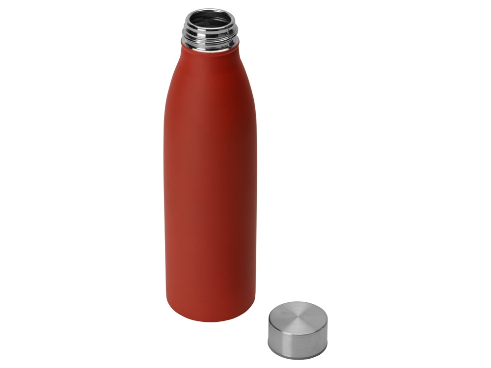 Стальная бутылка Rely, 800 мл, красный матовый