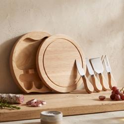 Подарочный набор для сыра в деревянной упаковке Reggiano Подарочный набор для сыра в деревянной упаковке Reggiano