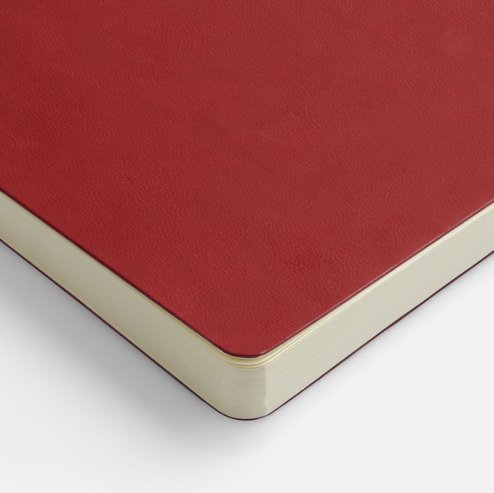 Бизнес-блокнот Megapolis Flex, бордовый