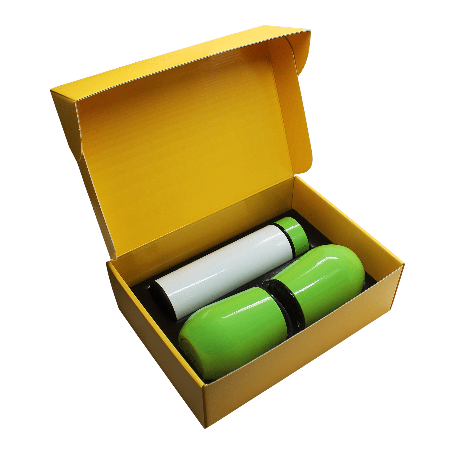 Набор Hot Box Duo C2W B (белый с салатовым)