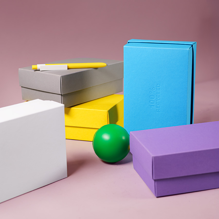 Коробка картонная, "COLOR" 11,5*6*17 см: белый