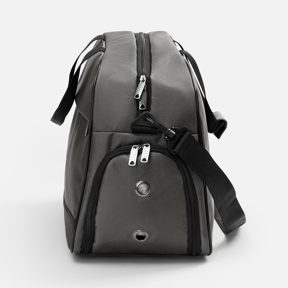 Спортивная сумка Atlantes, серая с черным