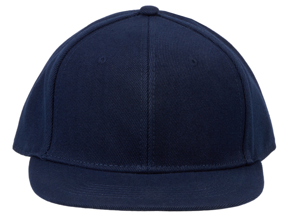 Бейсболка с прямым козырьком, темно-синий