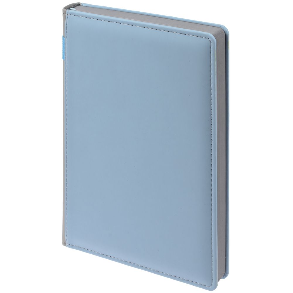 Ежедневник Spain Shall, недатированный, голубой с серым Ежедневник Spain Shall, недатированный, голубой с серым