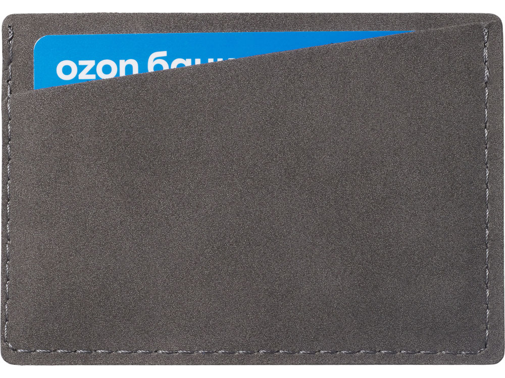 Футляр на 3 пластиковые карты Alicante, темно-серый