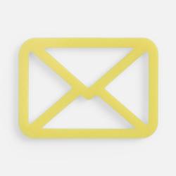 Подвеска Office, 3D-печать на заказ, конверт