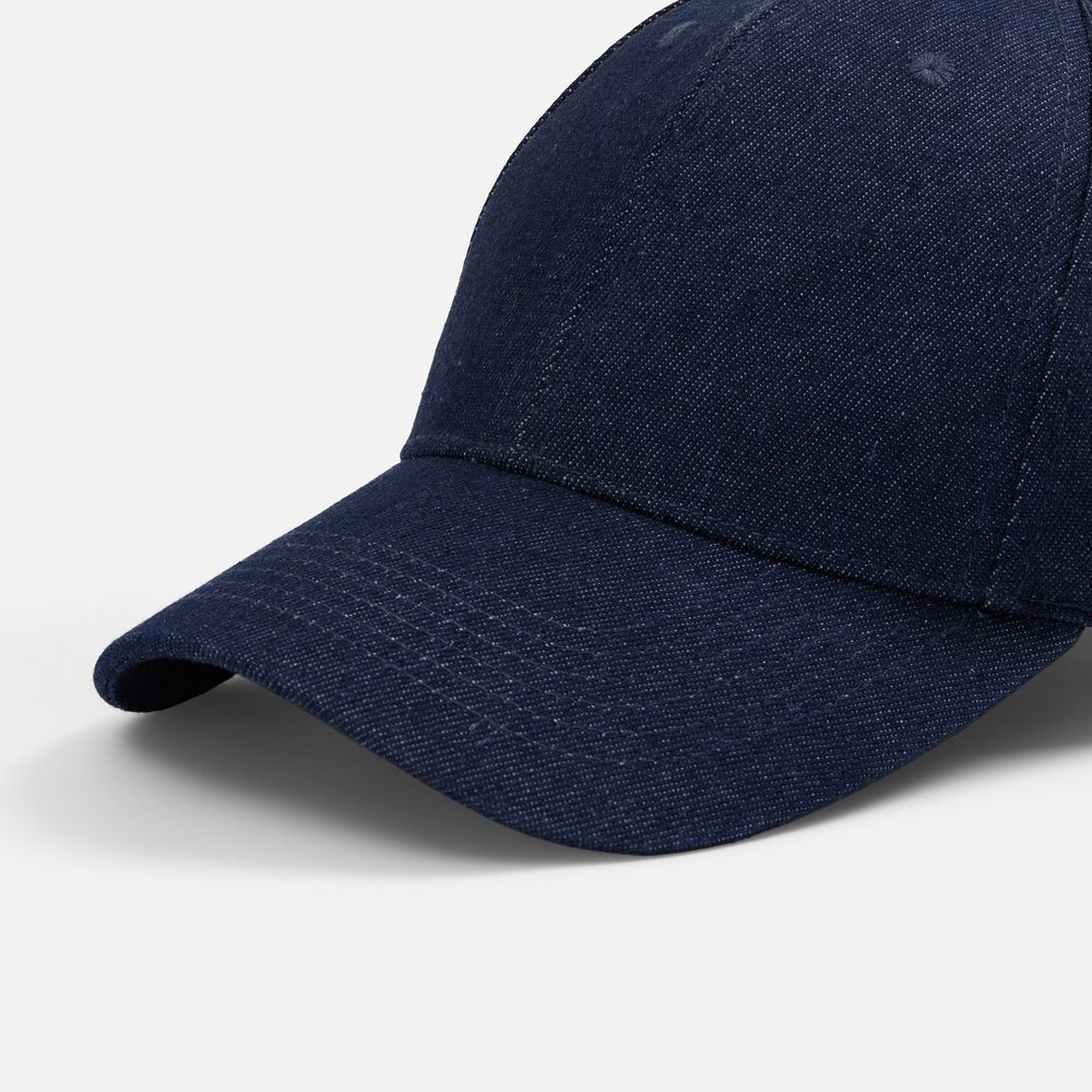 Бейсболка Denimate, темно-синяя Бейсболка Denimate, темно-синяя