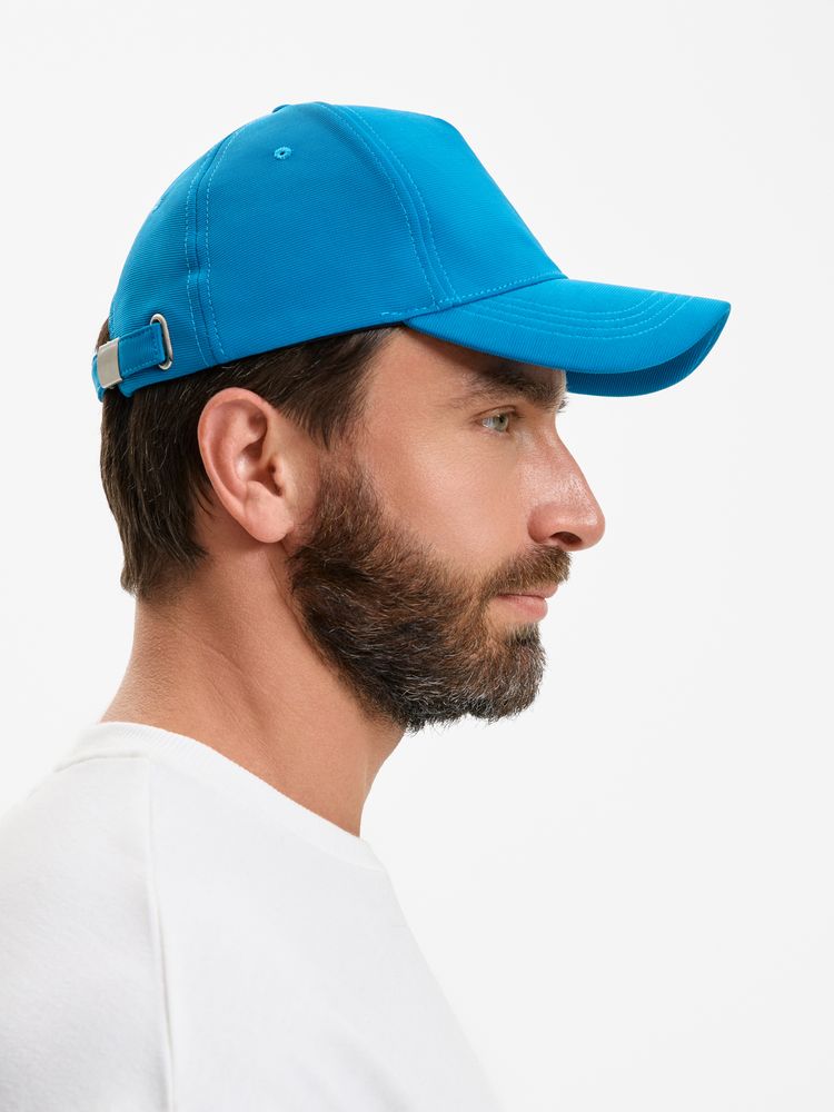 Бейсболка Yonkers, ярко-голубая