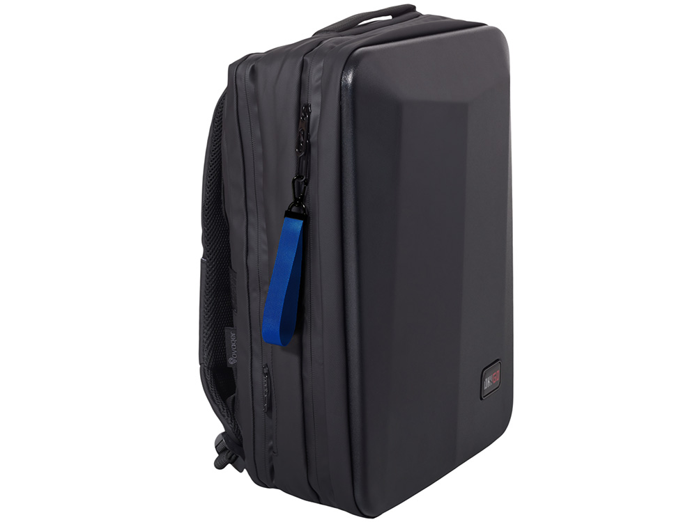 Ремувка с черным карабином Summit, 2 см, синий/черный