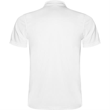 Футболка поло MONZHA мужская, БЕЛЫЙ M