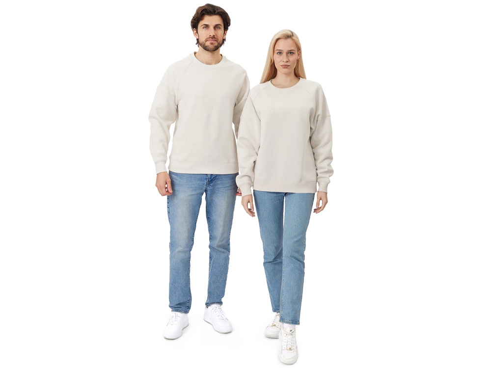 Свитшот Paris, унисекс, бежевый