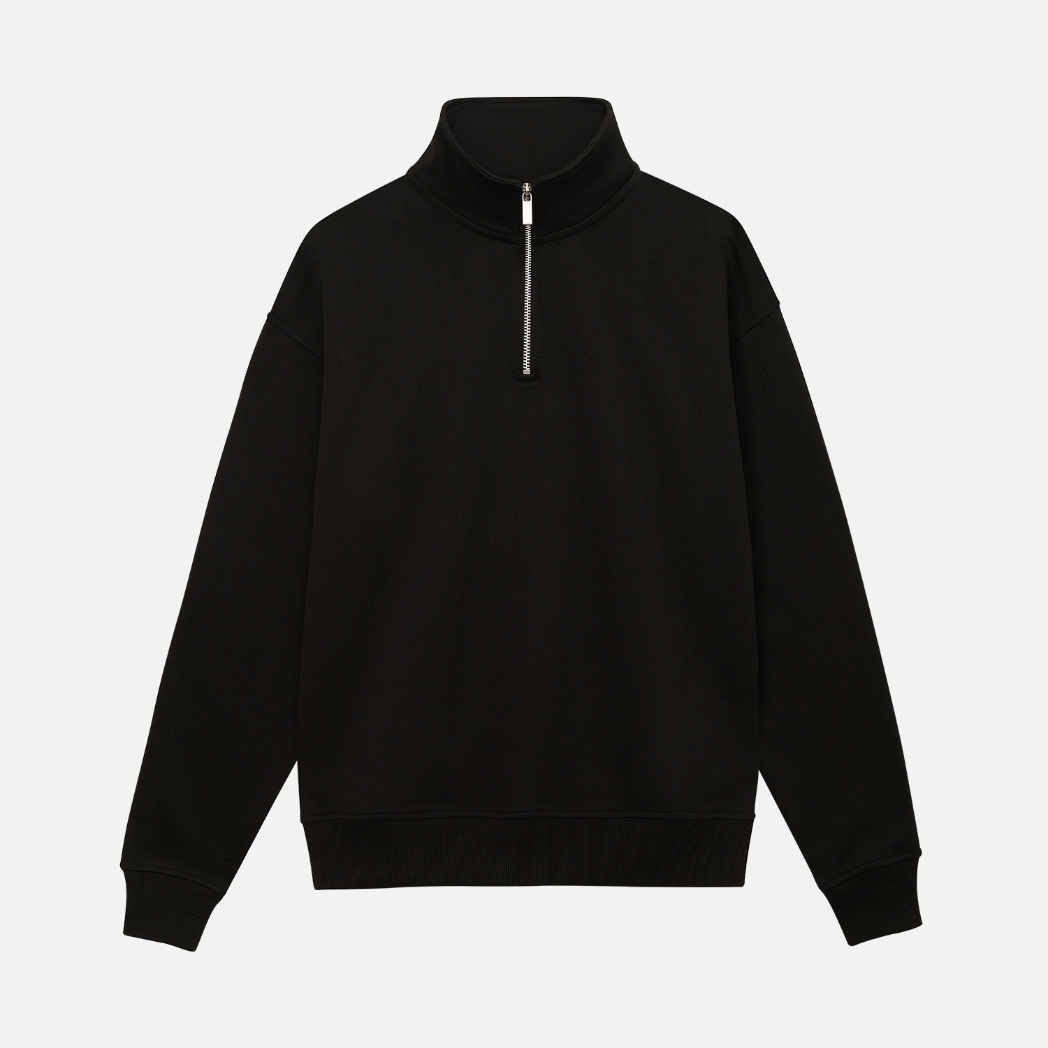 Толстовка на молнии унисекс Флоу (Flow), черная, размер 5XL/6XL Толстовка на молнии унисекс Флоу (Flow), черная, размер 5XL/6XL