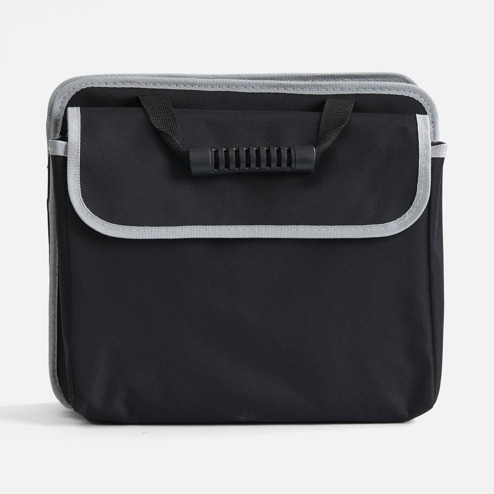 Органайзер в багажник с сумкой-холодильником Arranger, черный с серым