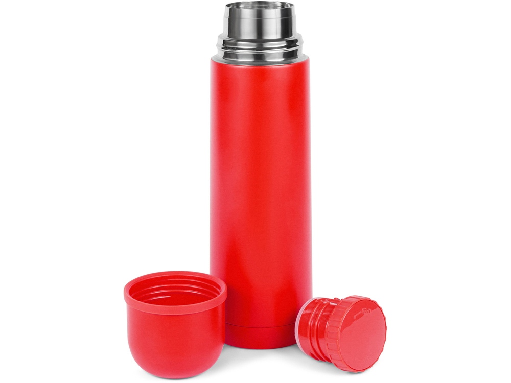 Термос Relaxika 101 (0,75 литра), красный (без лого)
