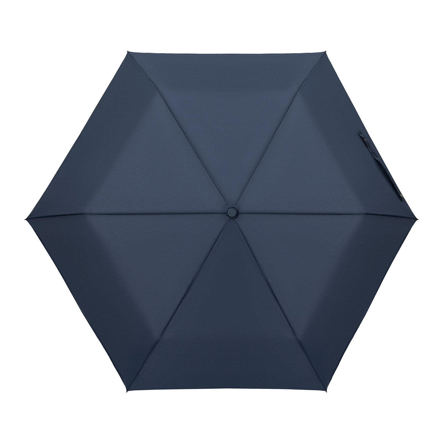 Зонт складной Филтон (Filton), синий с системой безопасности (Safety System)