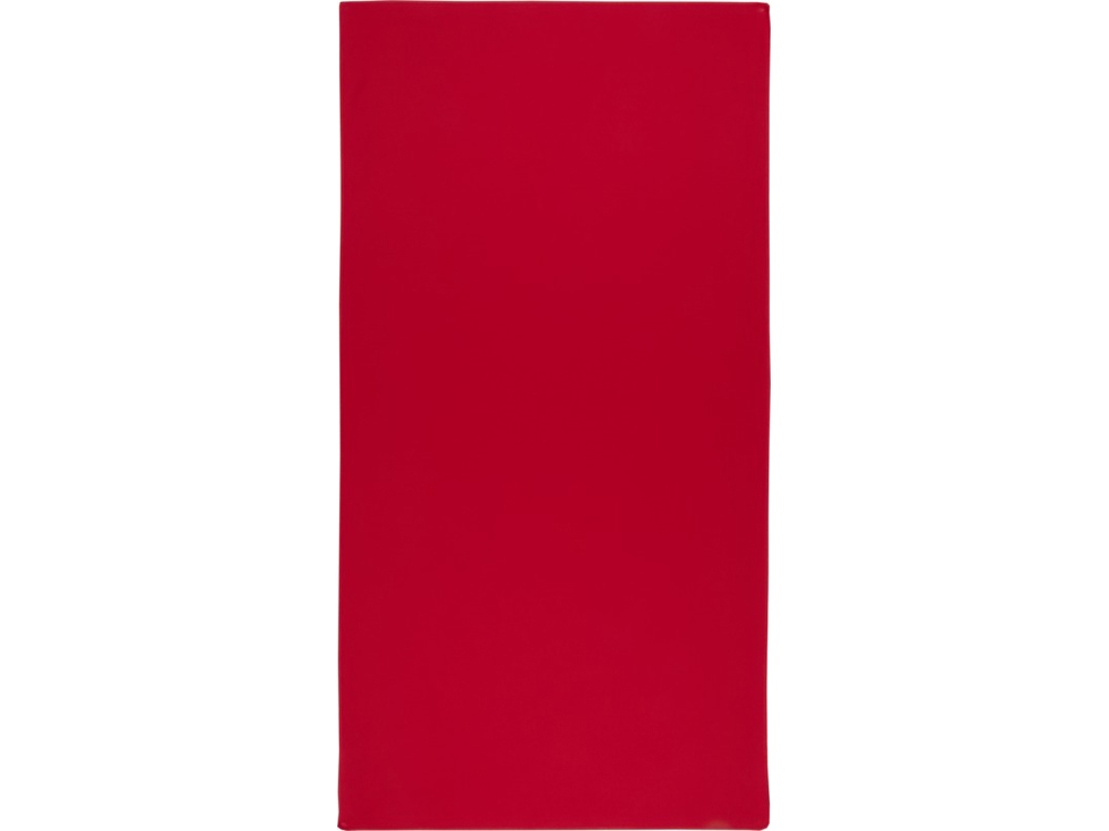 Lucas спортивное полотенце из переработанного полиэстера 50х100 см - Красный